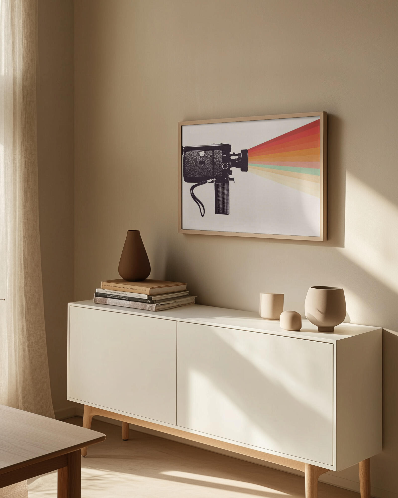 Movie Camera Rainbow