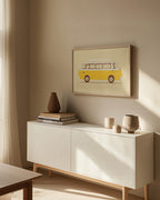 Vintage Yellow Bus