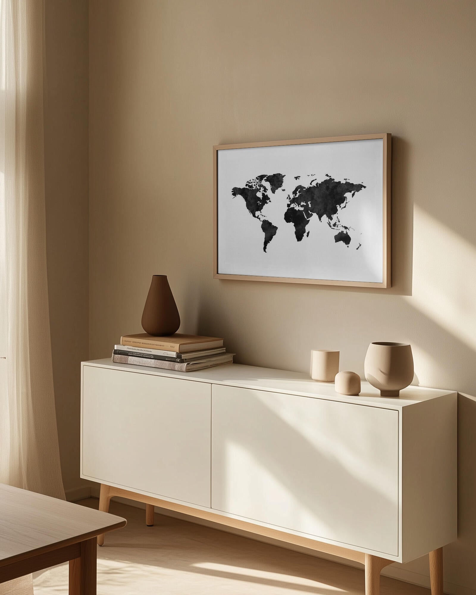 Inked World Map