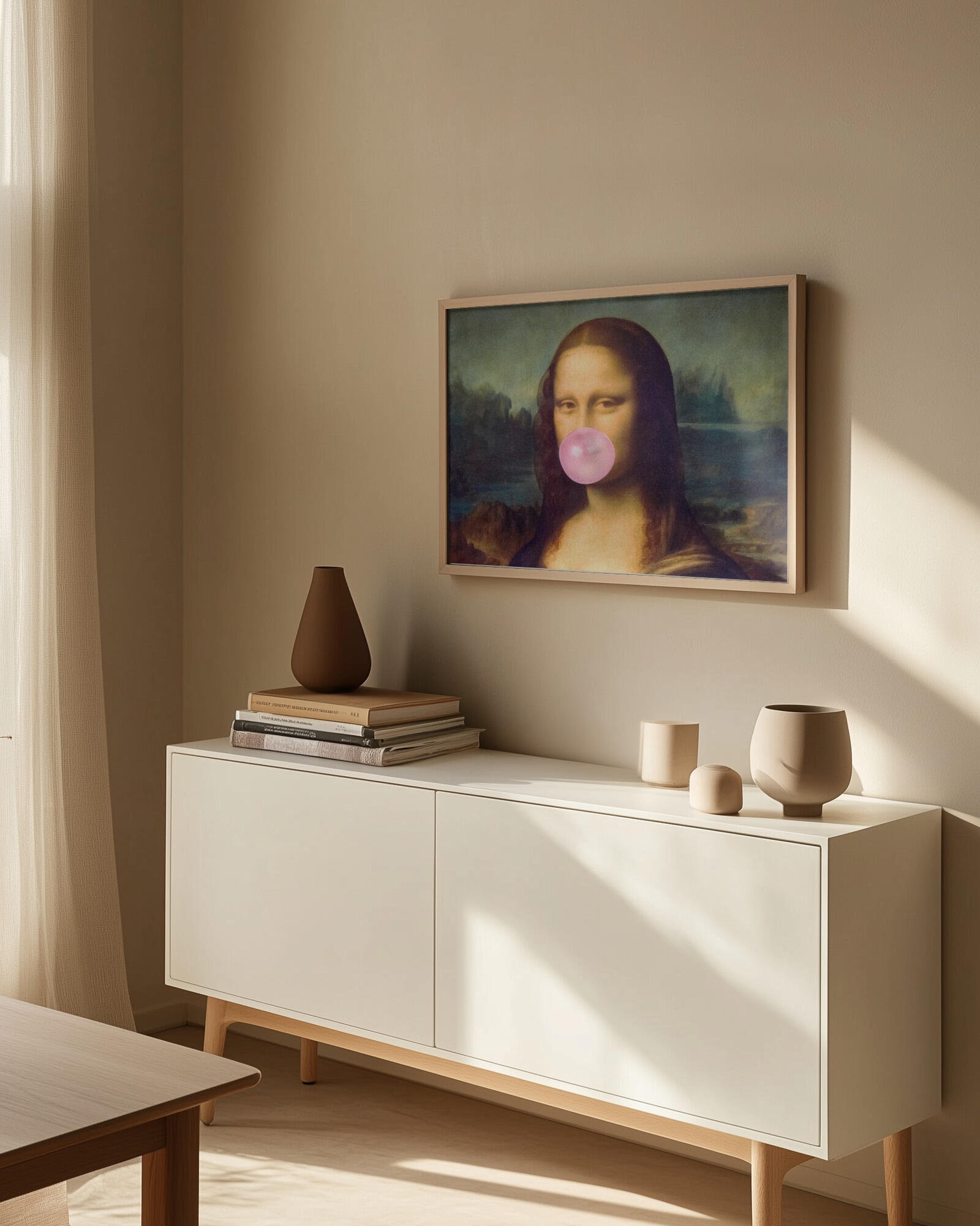 Mona Lisa Bubble Gum