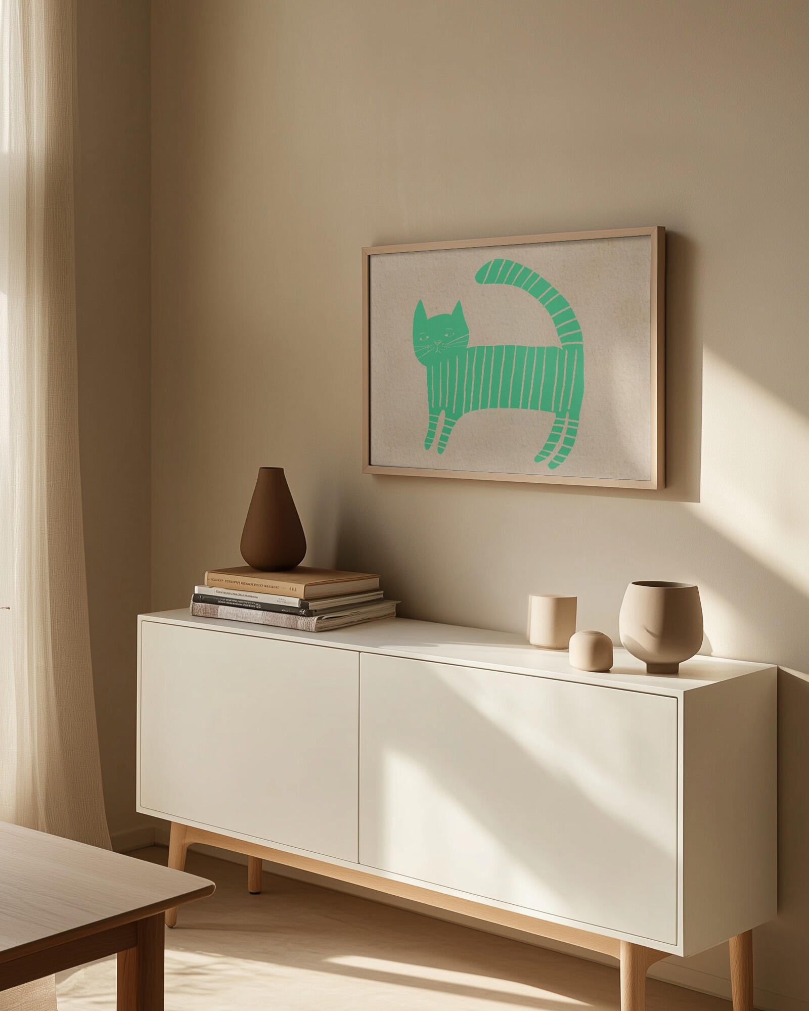 Green cat nursery