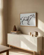 Standing Horse By Jean Bernard (1775 1883)