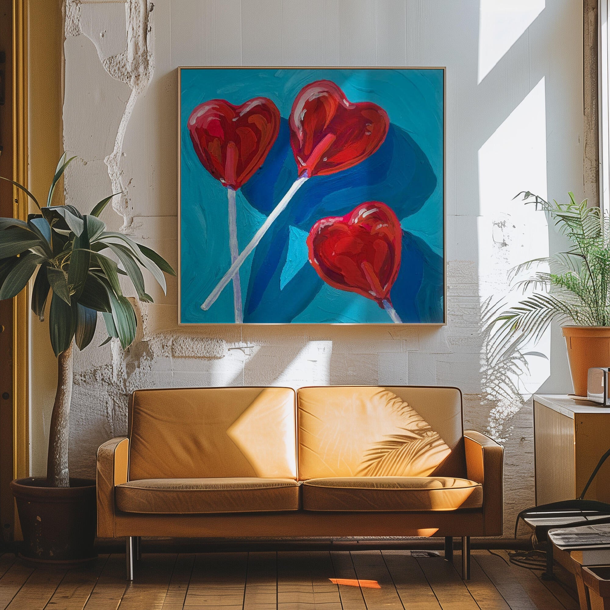 Heart Lollipops