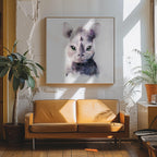 Sweet Rhino Gaze
