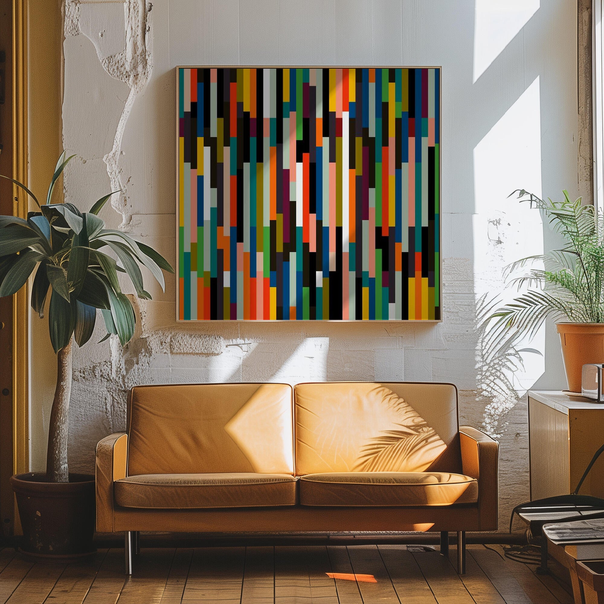 Stripes Retro Big
