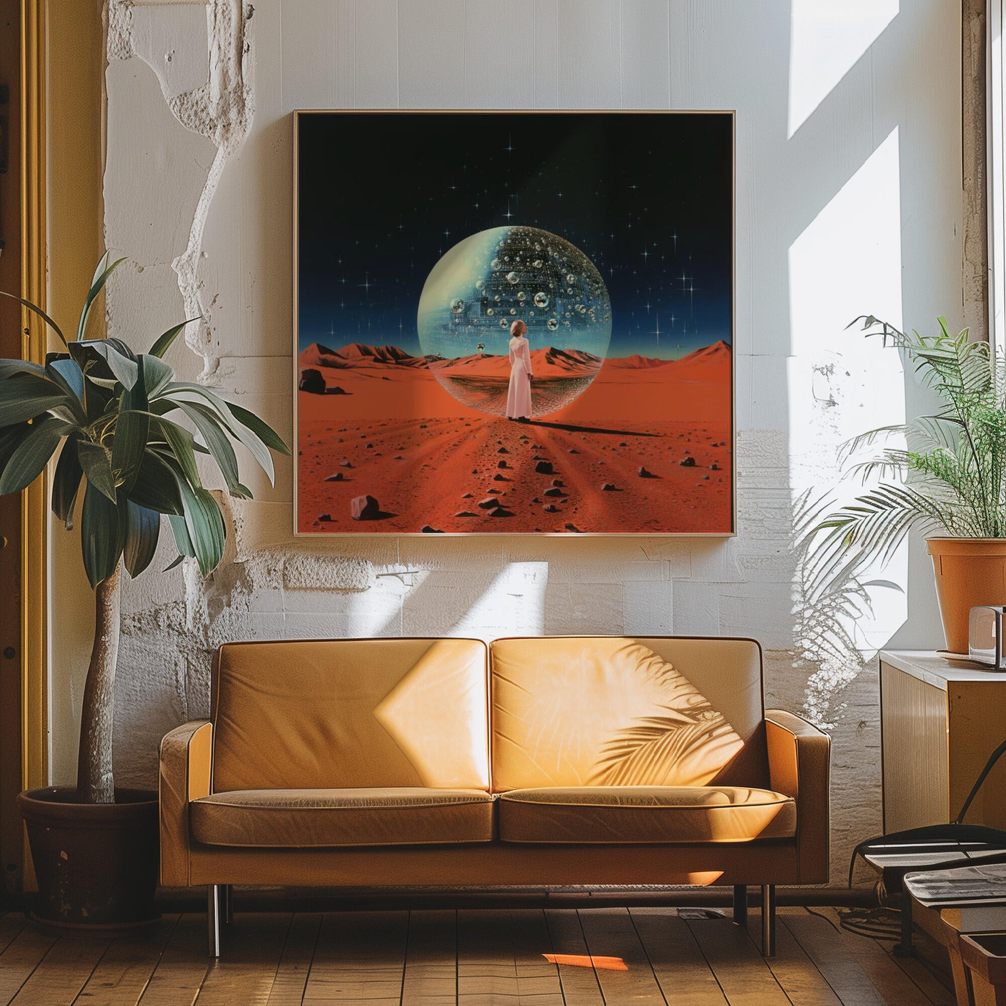 The Power of the Orb Collage Art