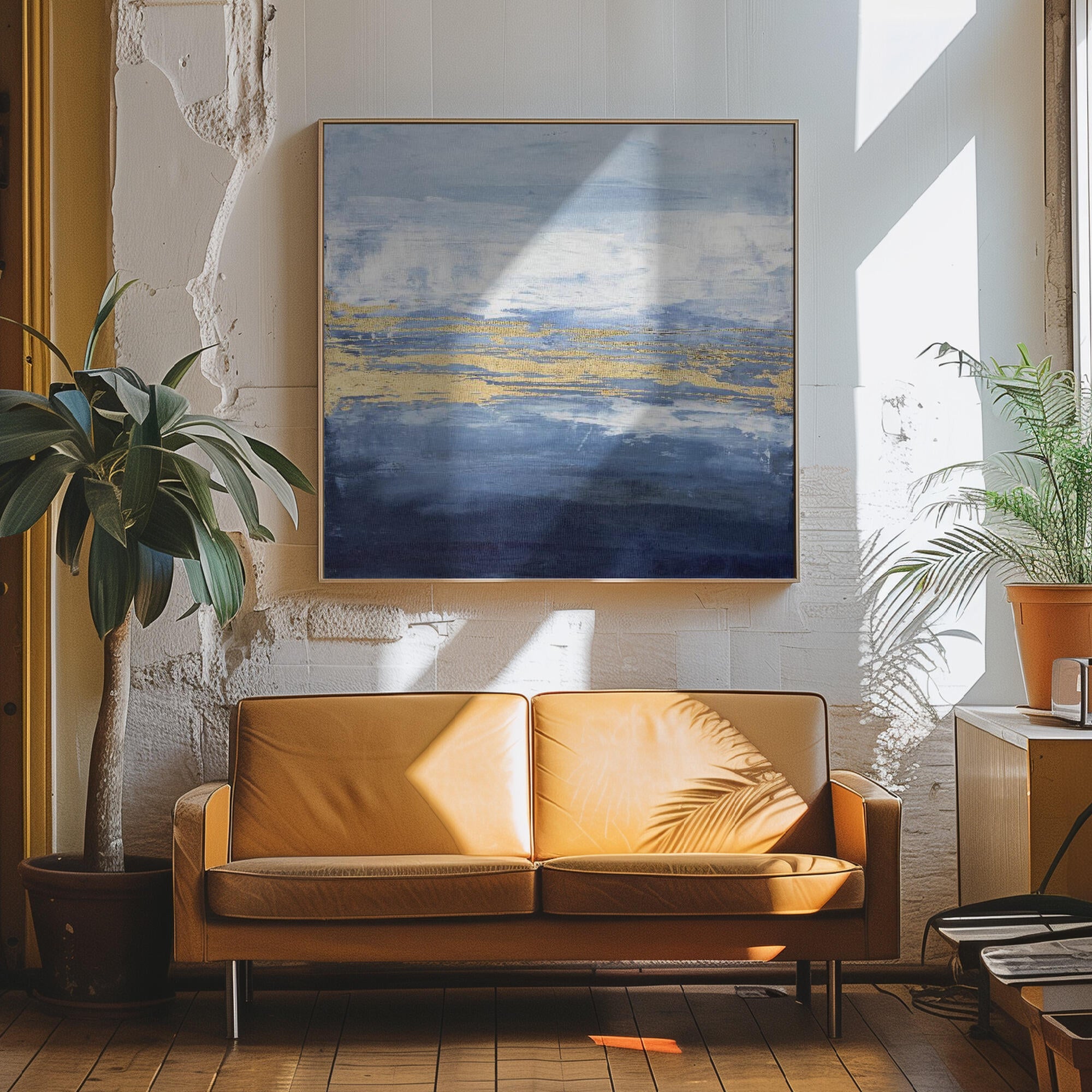 Peaceful Golden Horizon