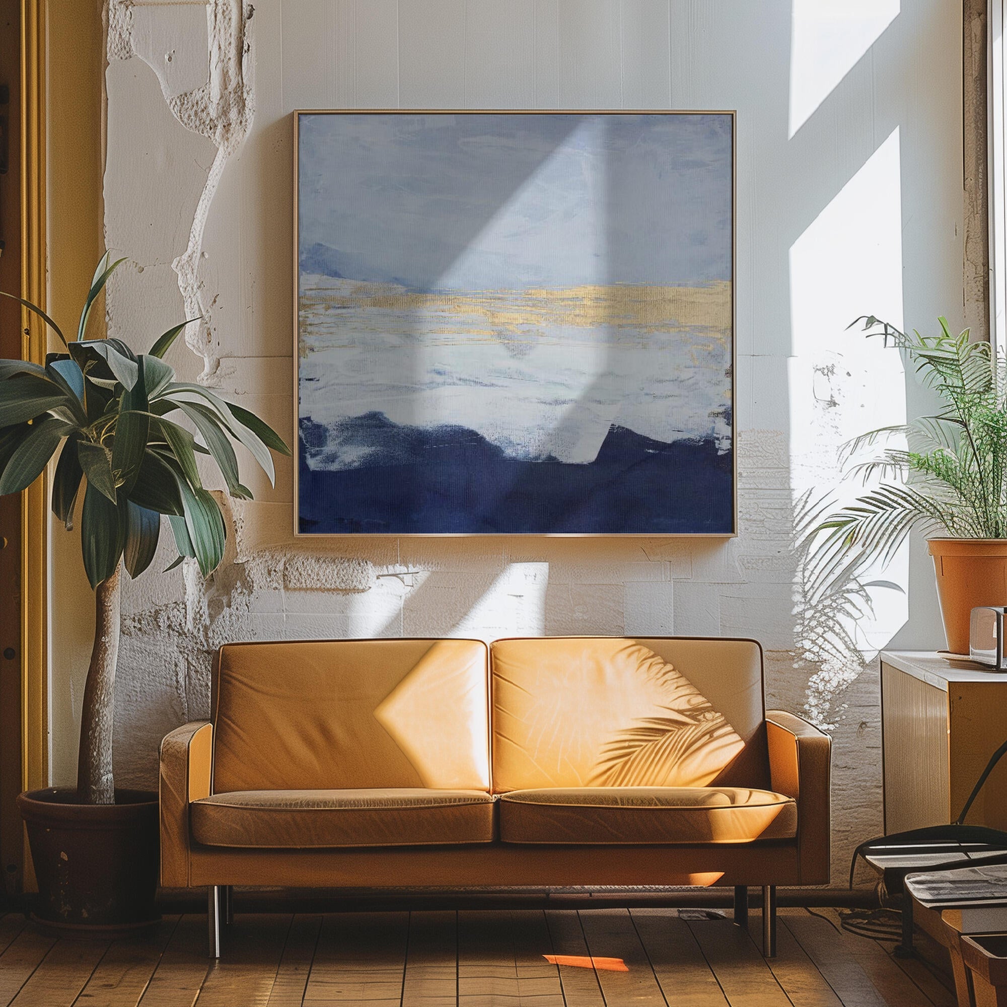 Peaceful Golden Horizon