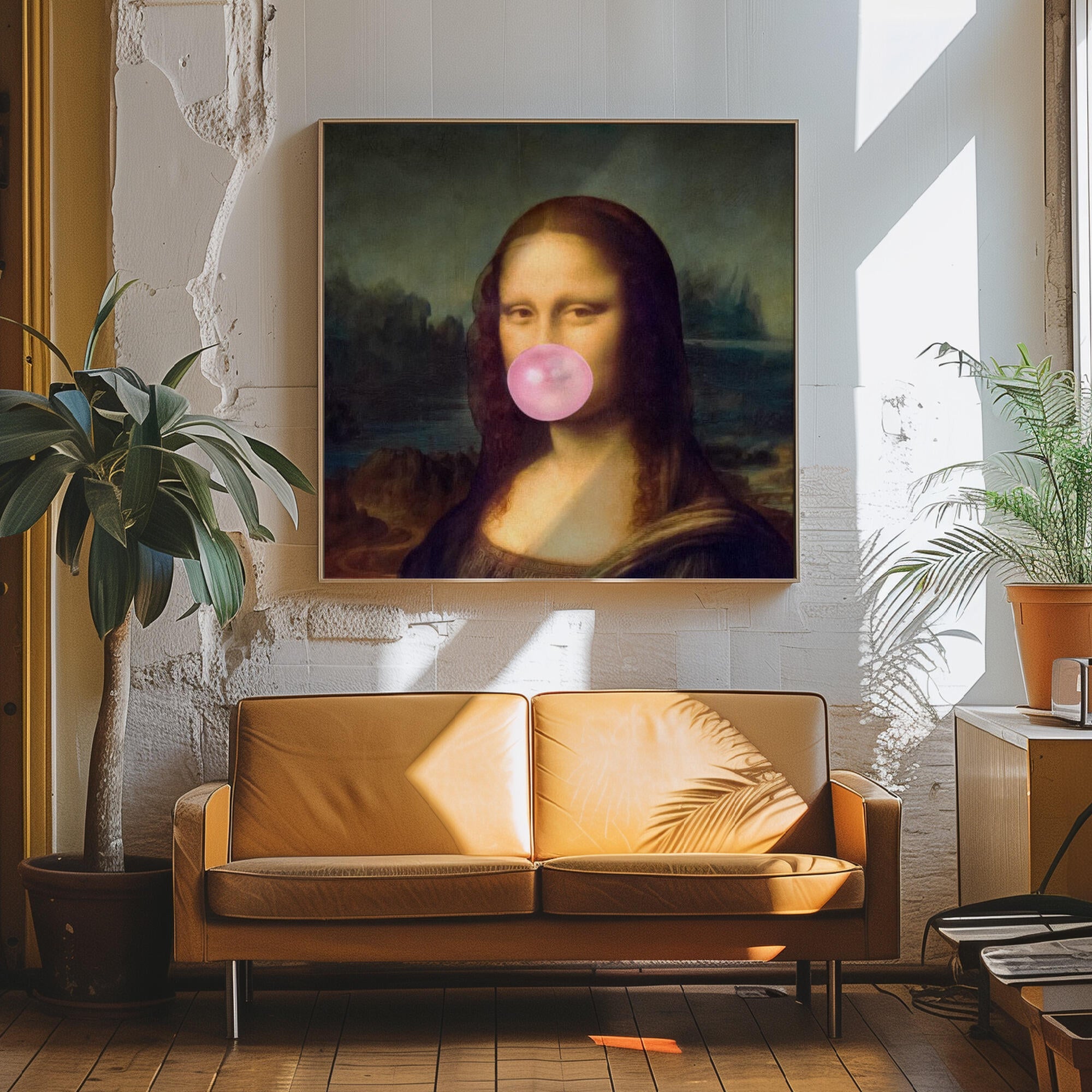 Mona Lisa Bubble Gum