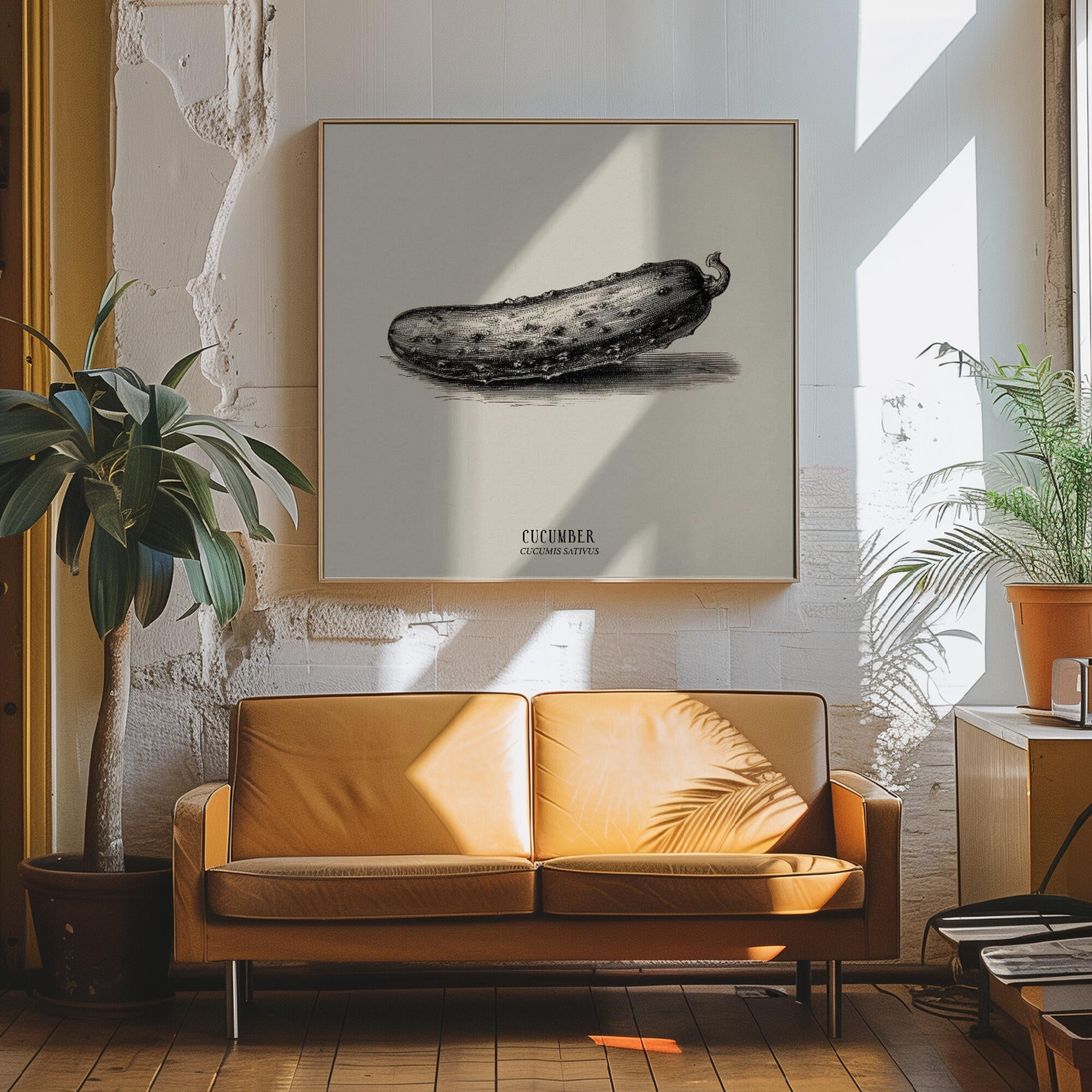 Vintage Vegetables - Cucumber