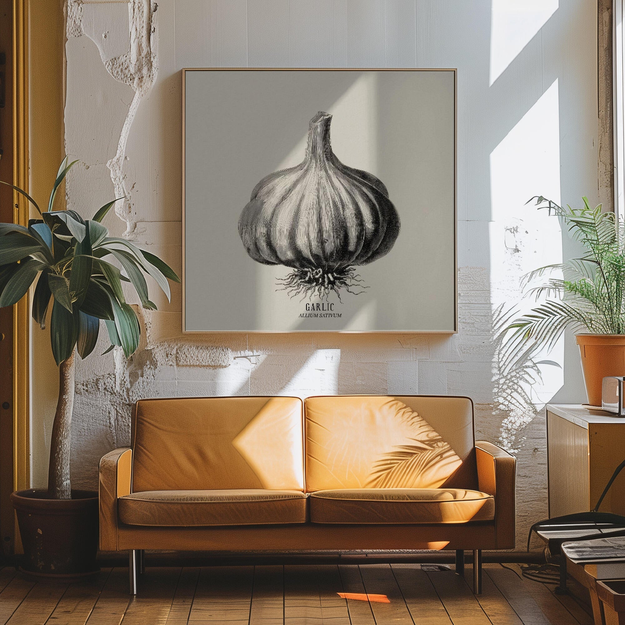 Vintage Vegetables - Garlic