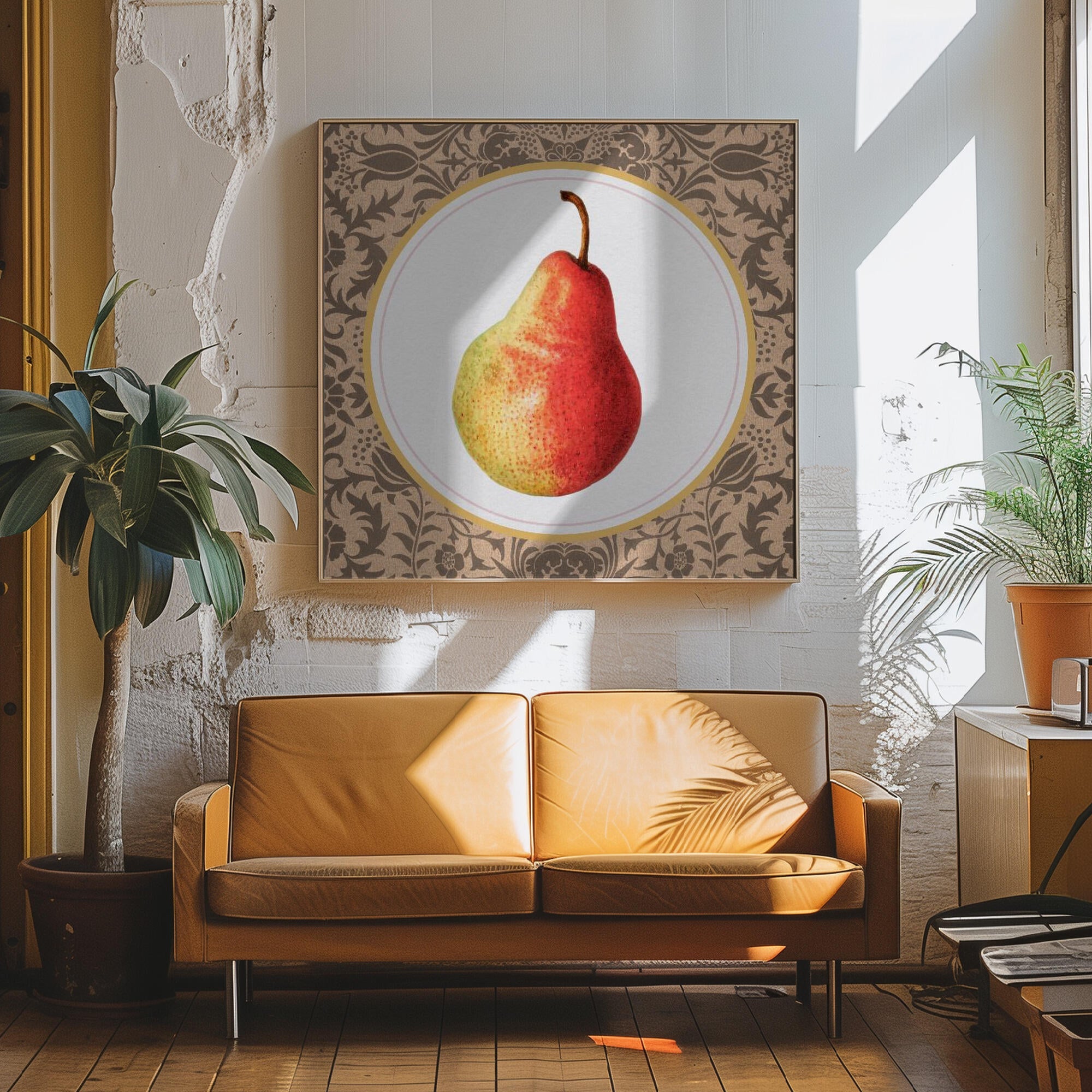 Elegant Botanical Pear