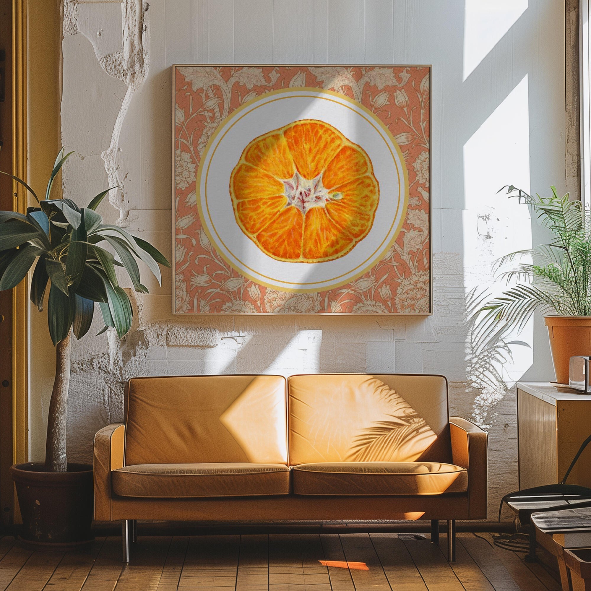 Vibrant Orange Slice