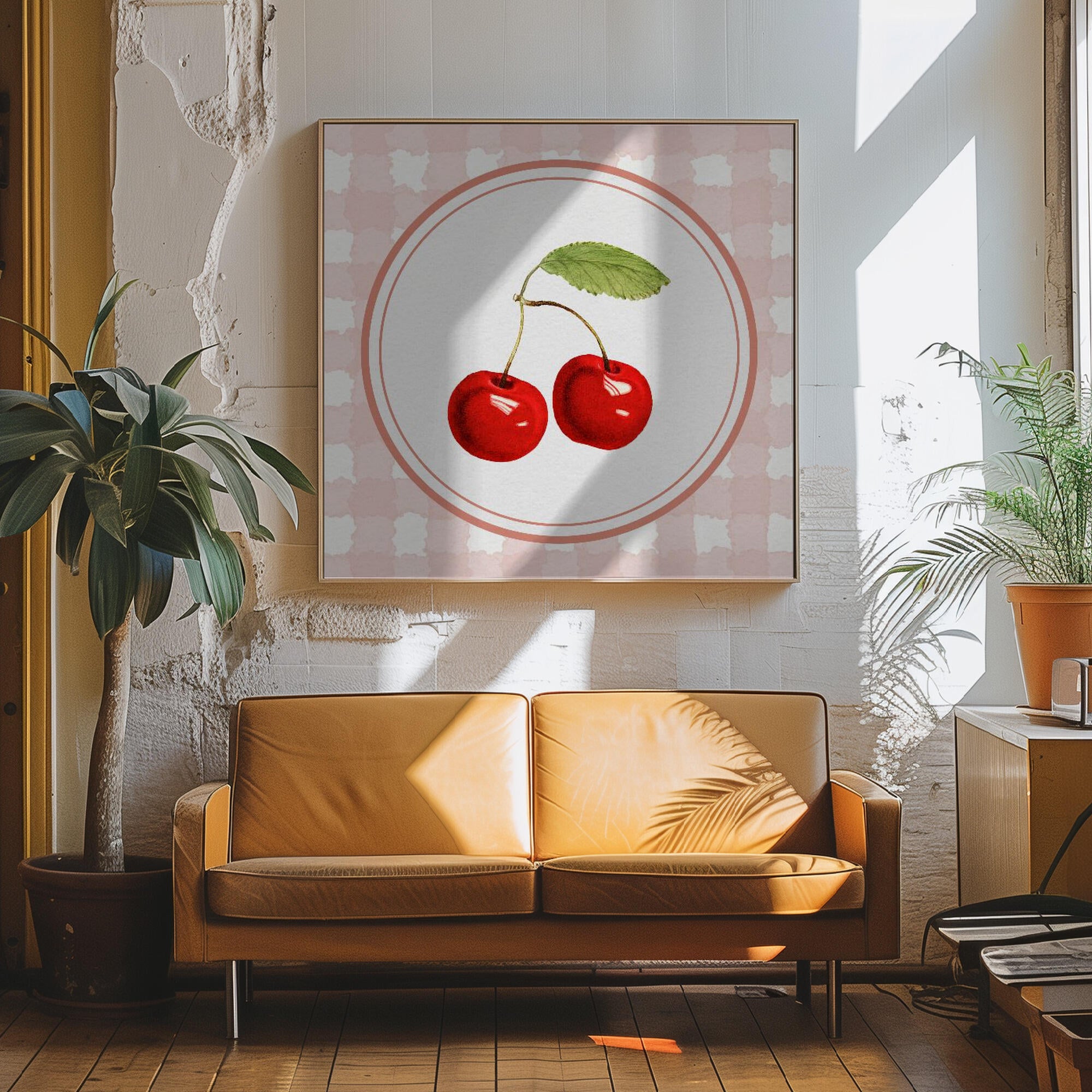 Gingham Cherry Sweetness