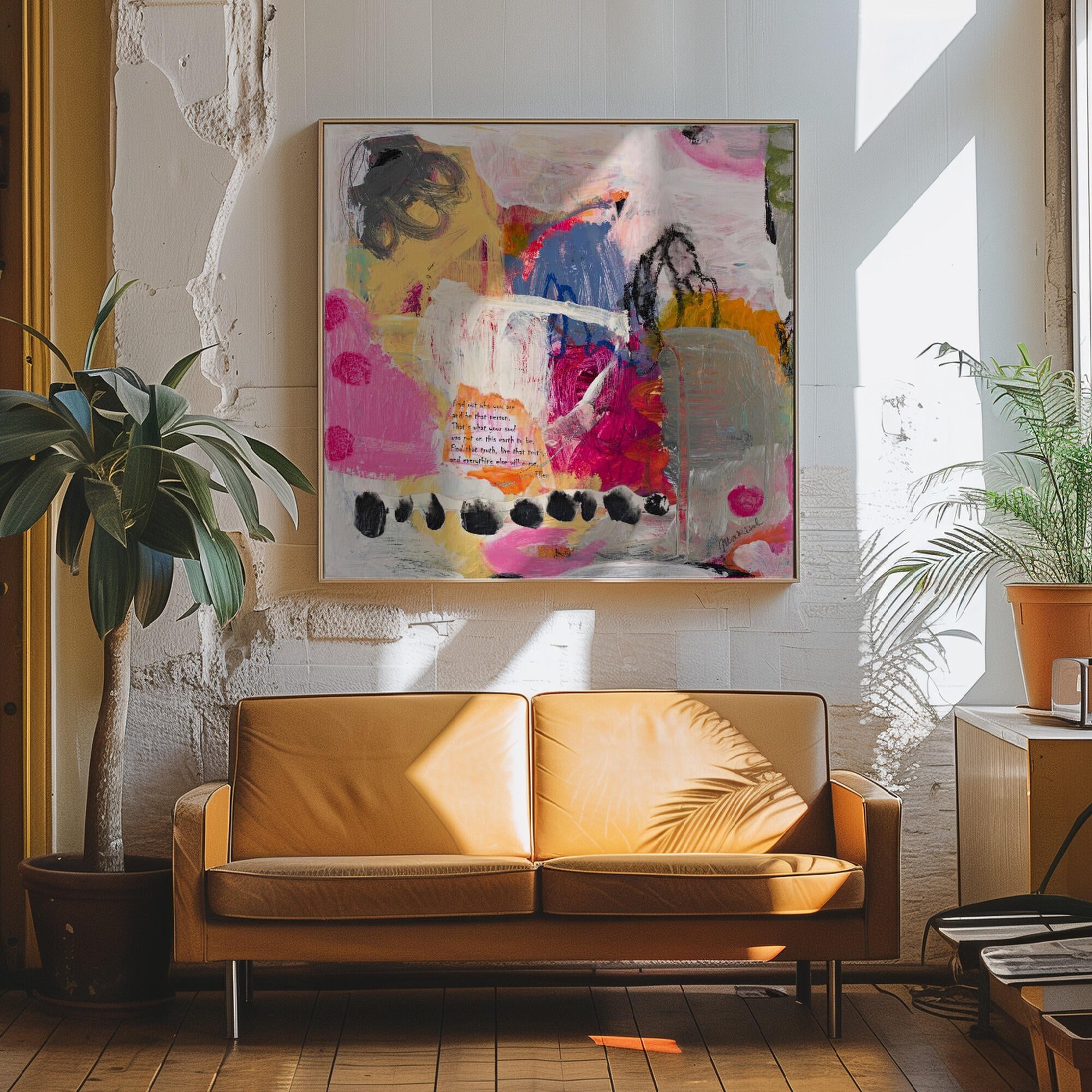 Inspirational Abstract Collage