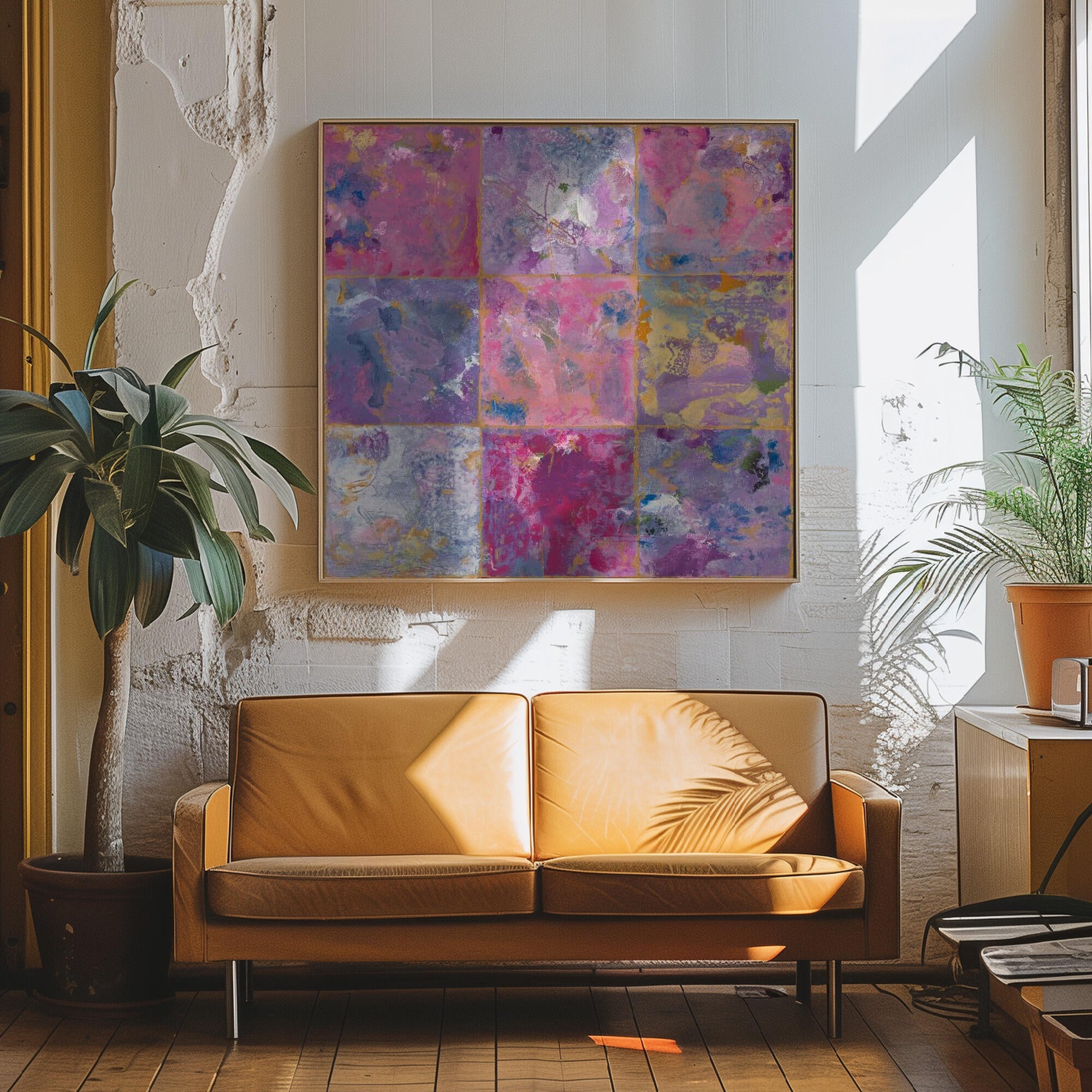 Abstract Color Grid