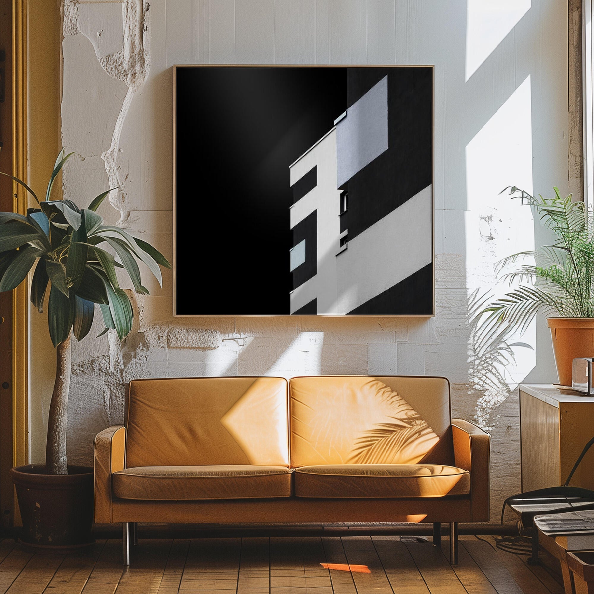 Sleek Geometric Building
