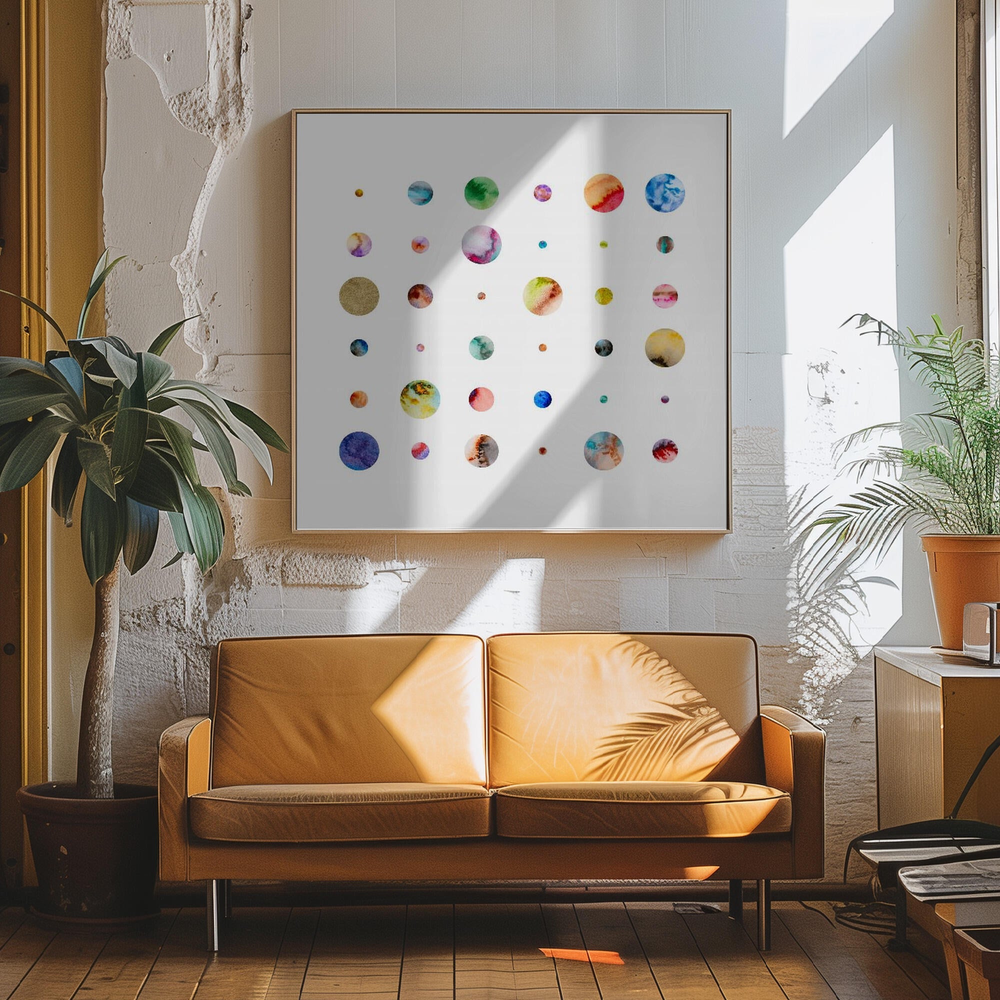 Watercolor Planets