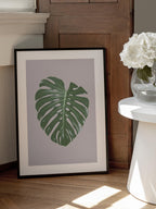 Monstera Leaf Blush