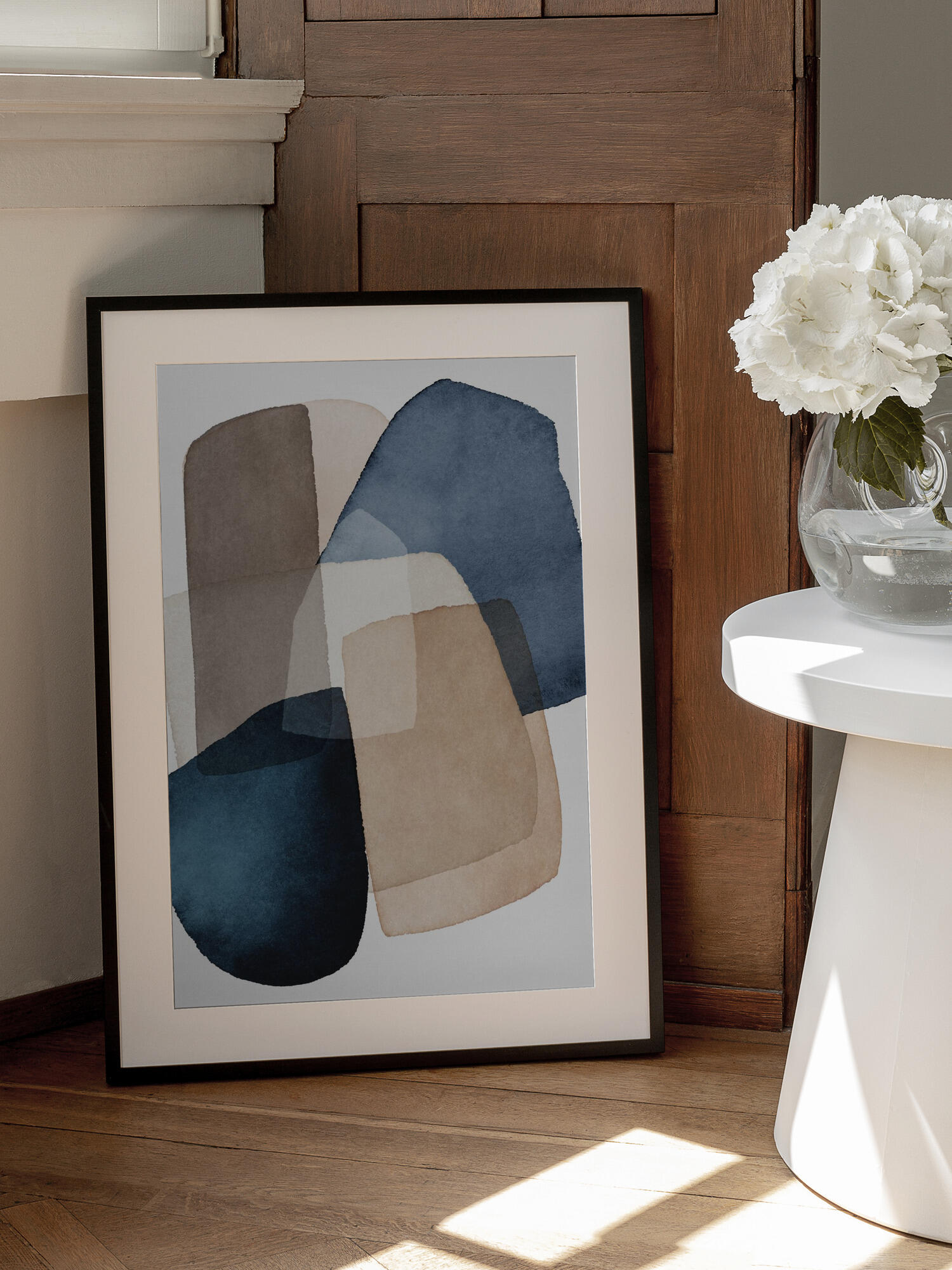 Blue Brown Blocks