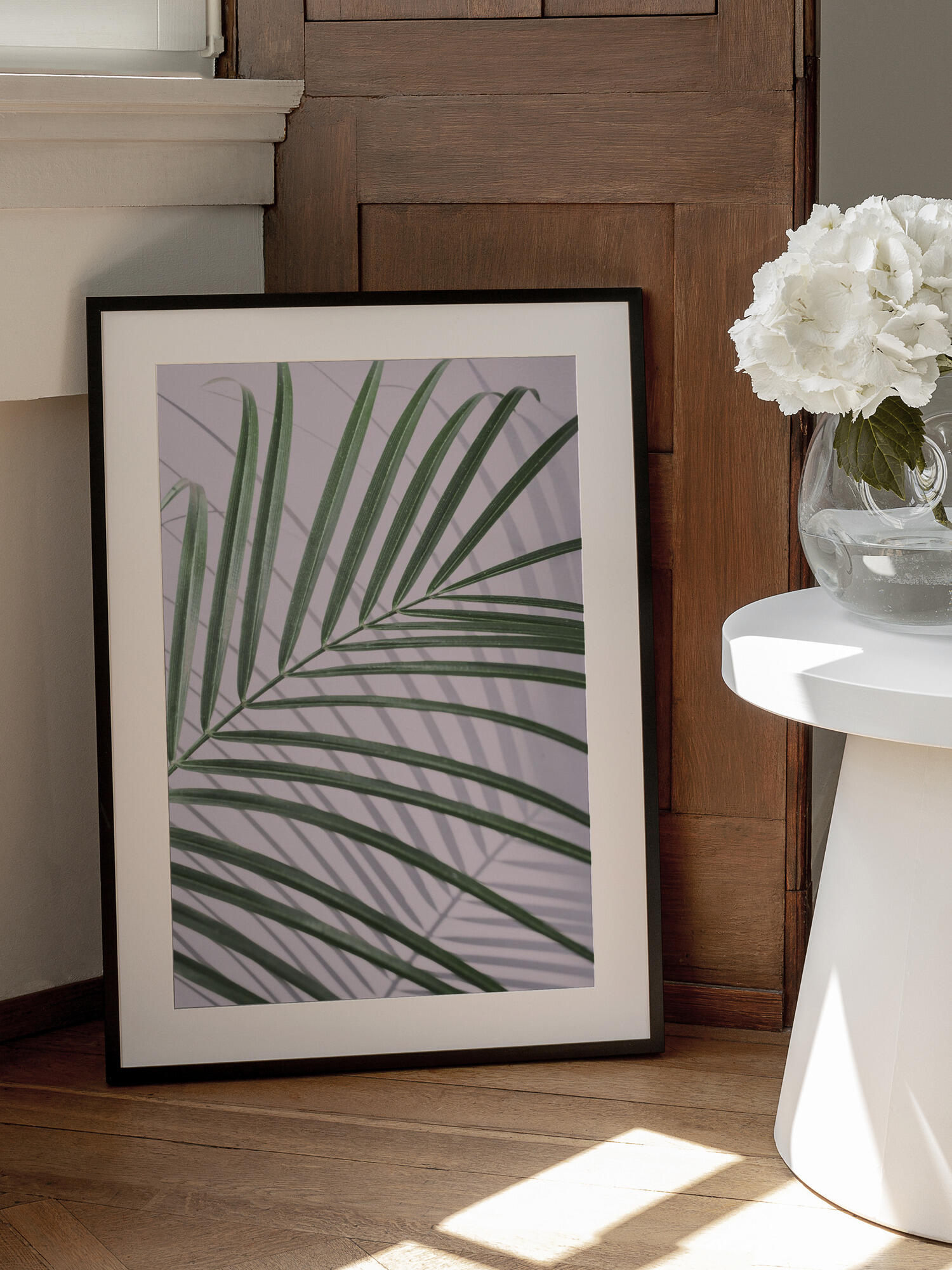Palm Leaf Shadow