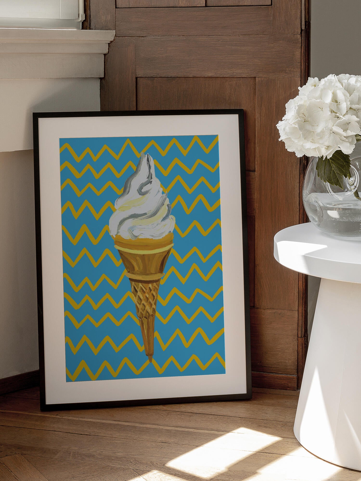 Ice Cream Blue