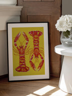 Langoustines On Yellow