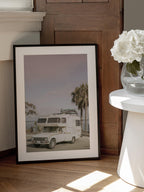 Vintage Camper Parked