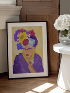 Frida and flowers