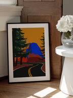 Clacier Road With Half Dome
