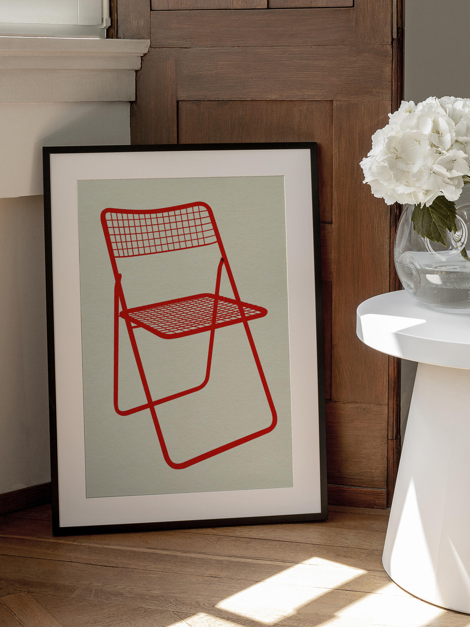 Ted Net Chair Red