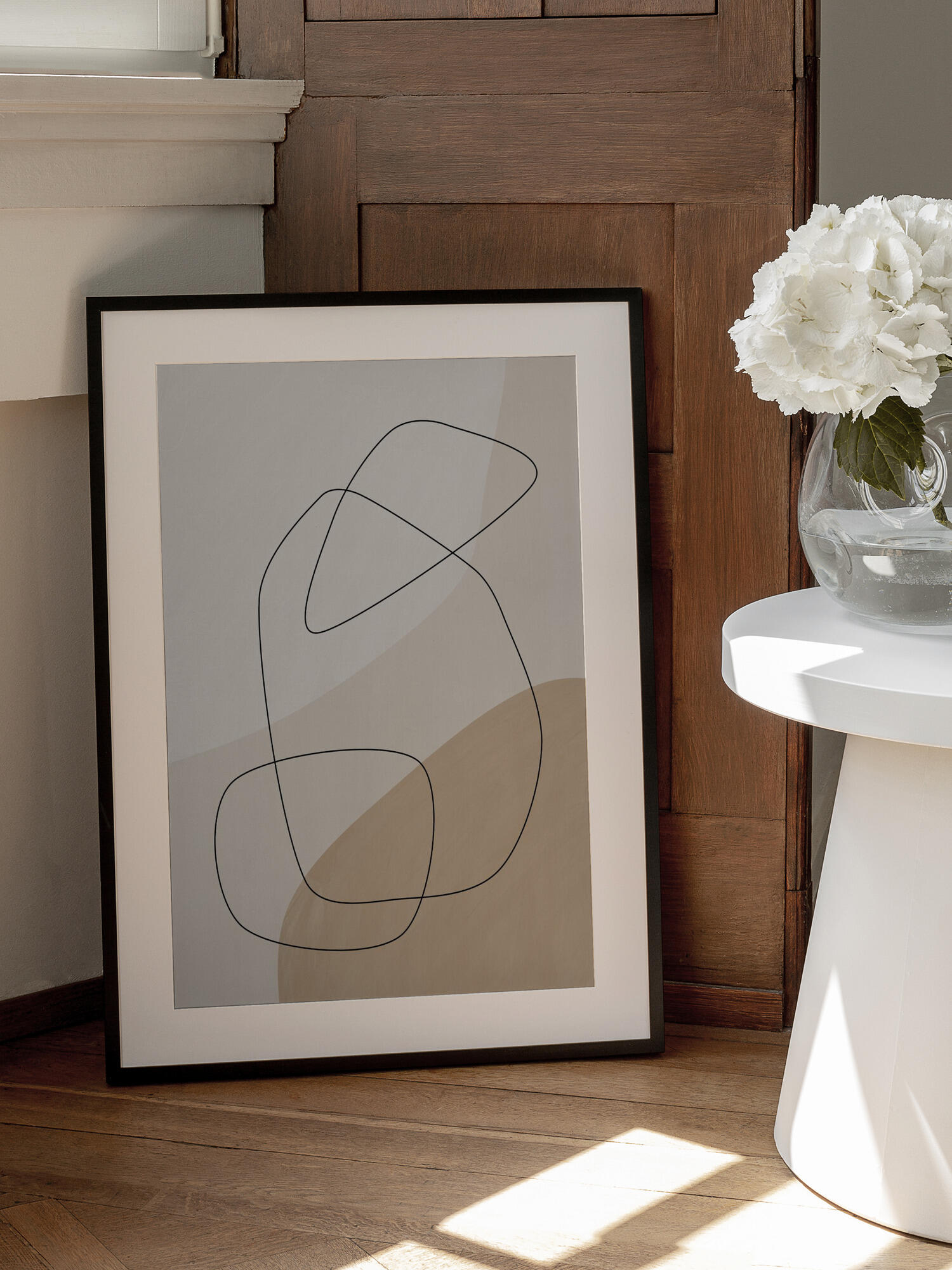 Abstract Organic Line