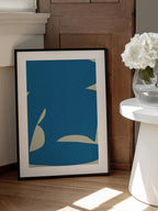 Abstract Blue Form