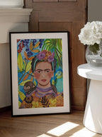 Frida and her parrots