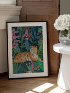 Tiger in the jungle