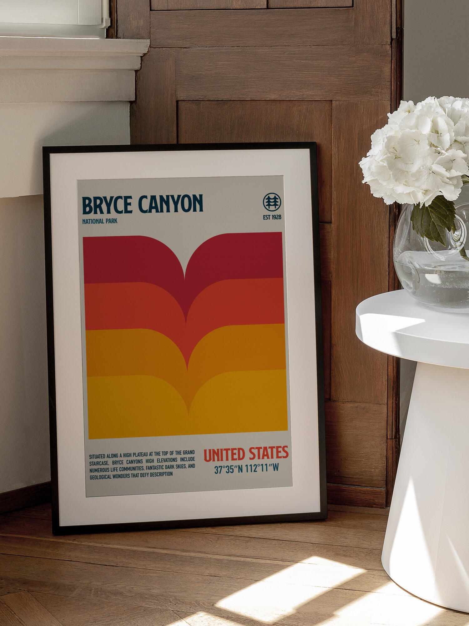 Bryce Canyon National Park Travel Poster