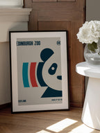 Edinburgh Zoo Travel Poster