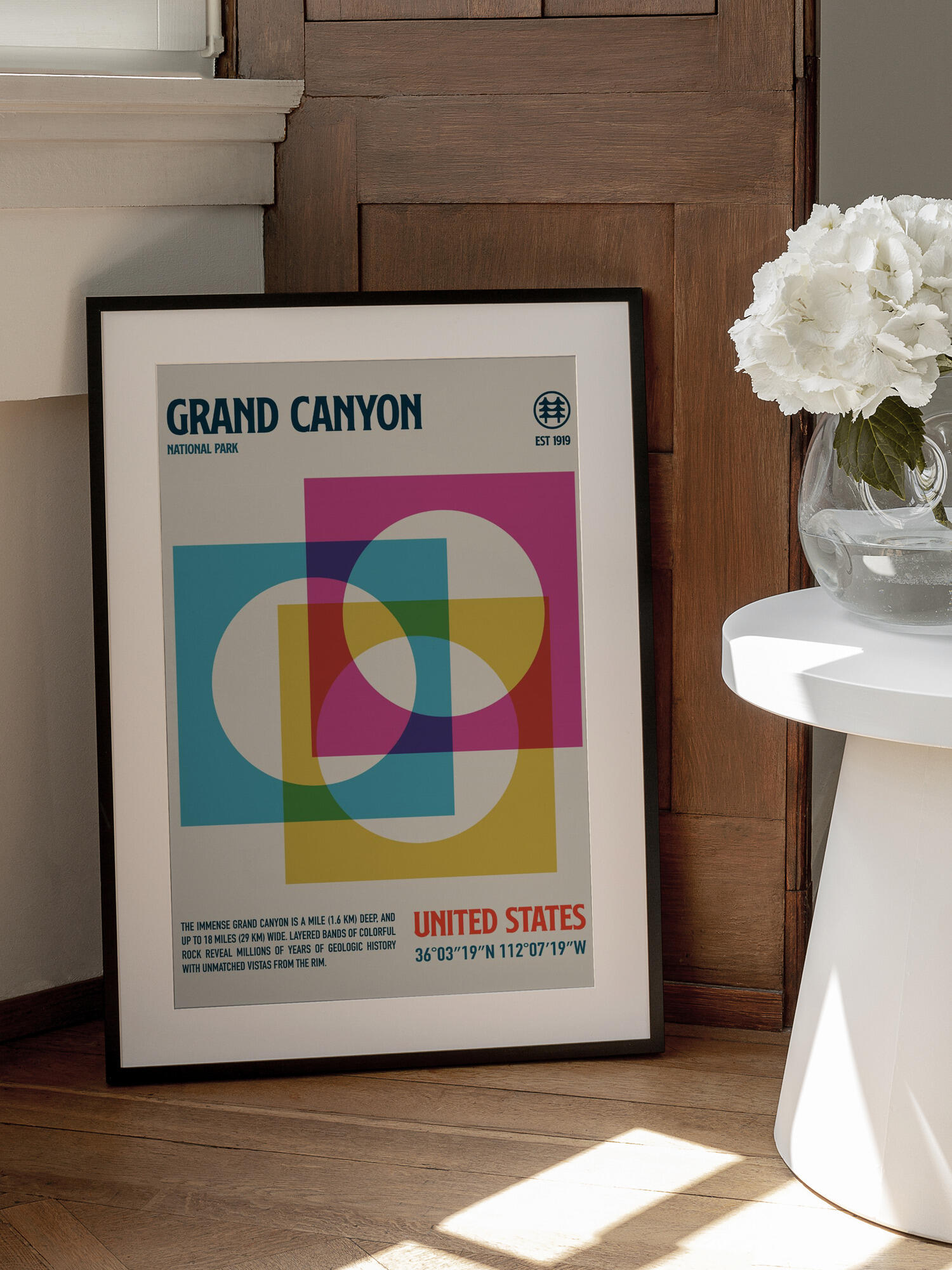 Grand Canyon National Park Travel Poster