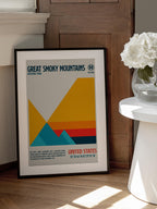 Great Smoky National Park Travel Poster