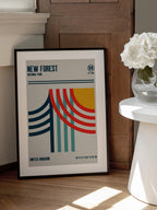New Forest National Park Travel Poster