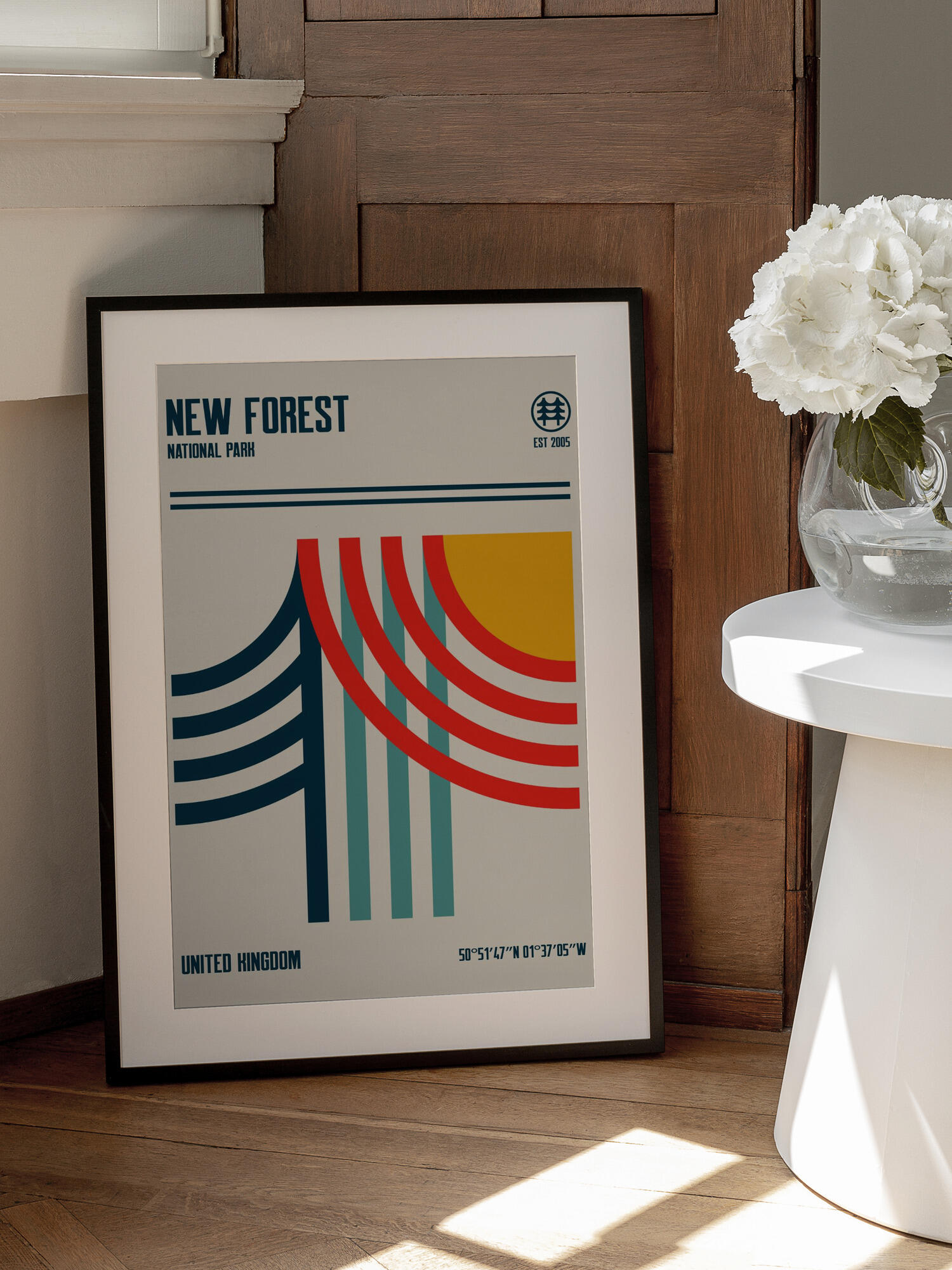 New Forest National Park Travel Poster