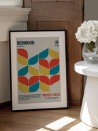 Redwood National Park Travel Poster