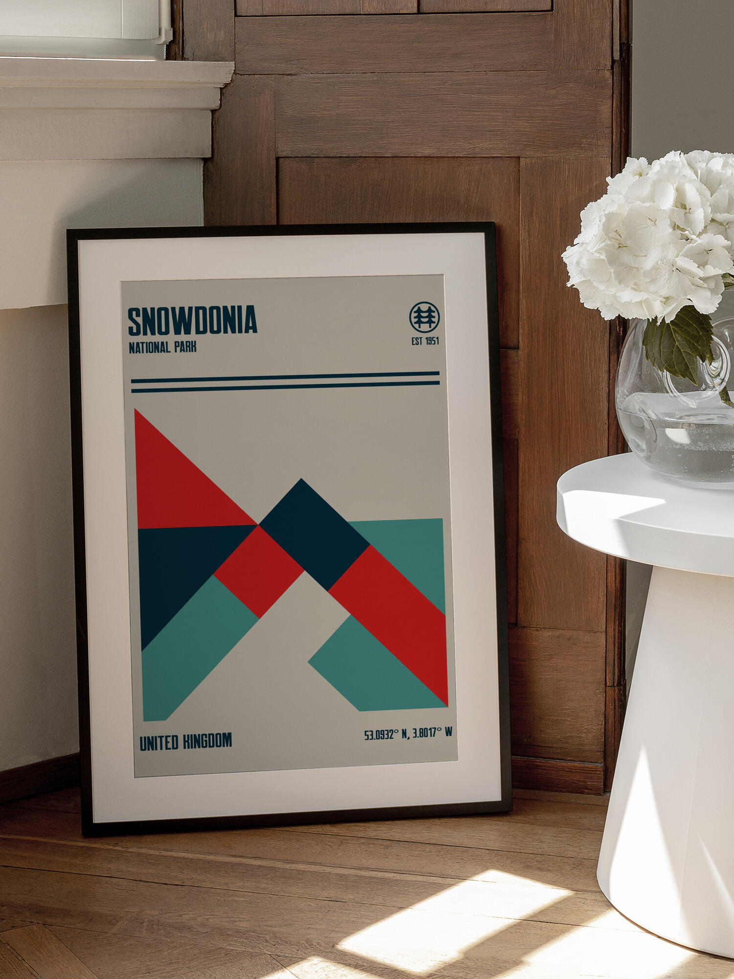Snowdonia National Park Travel Poster