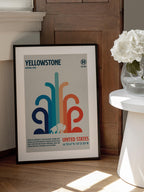 Yellowstone National Park Travel Poster