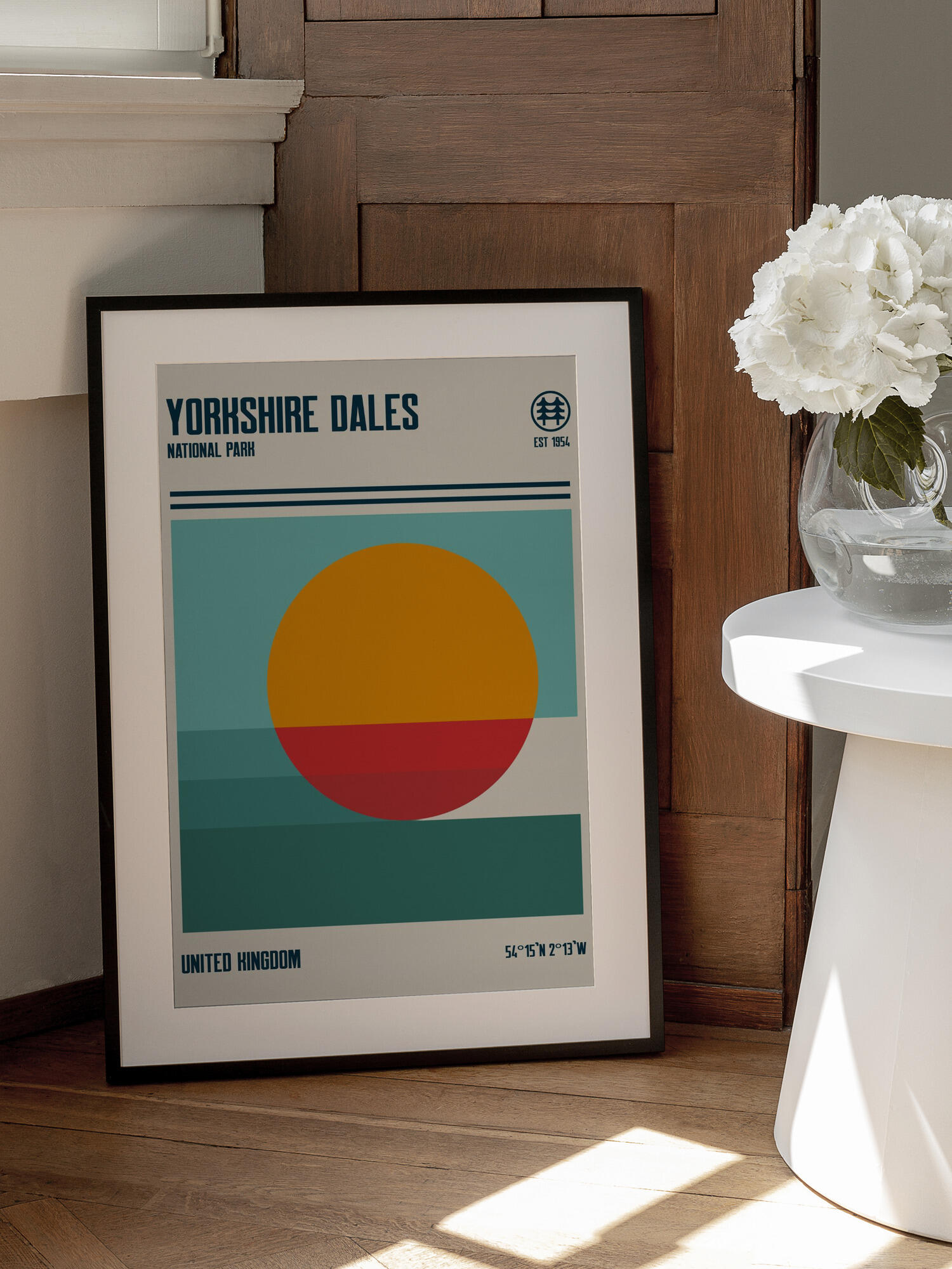 Yorkshire Dales National Park Travel Poster