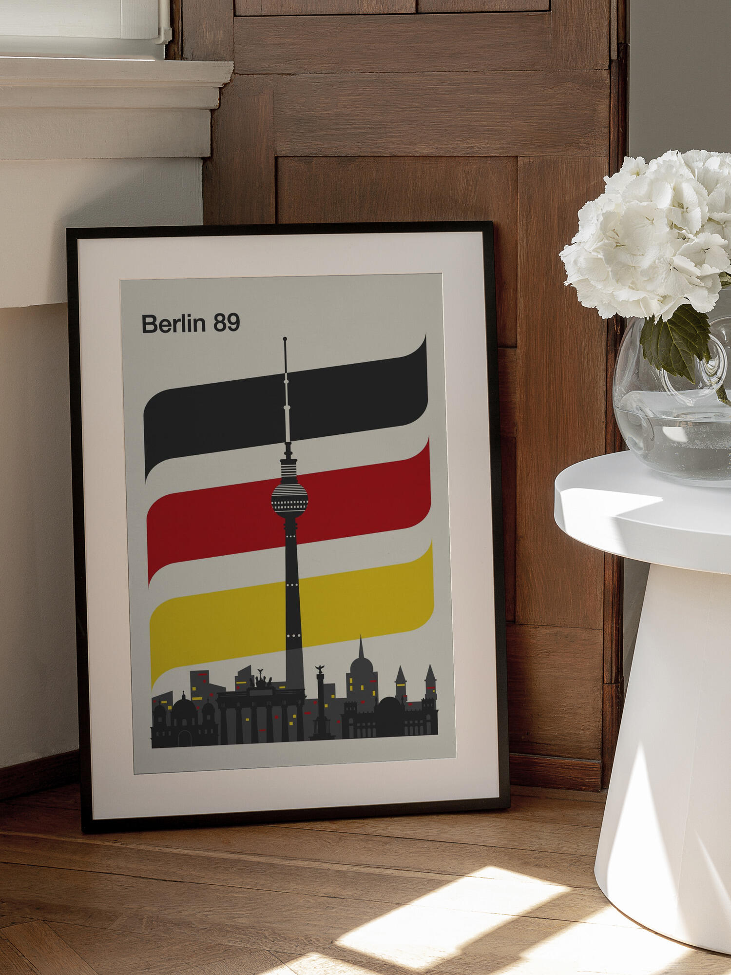 Berlin Retro Travel Print