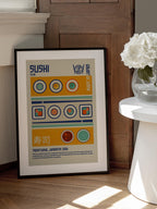 Sushi Japanese Food Print