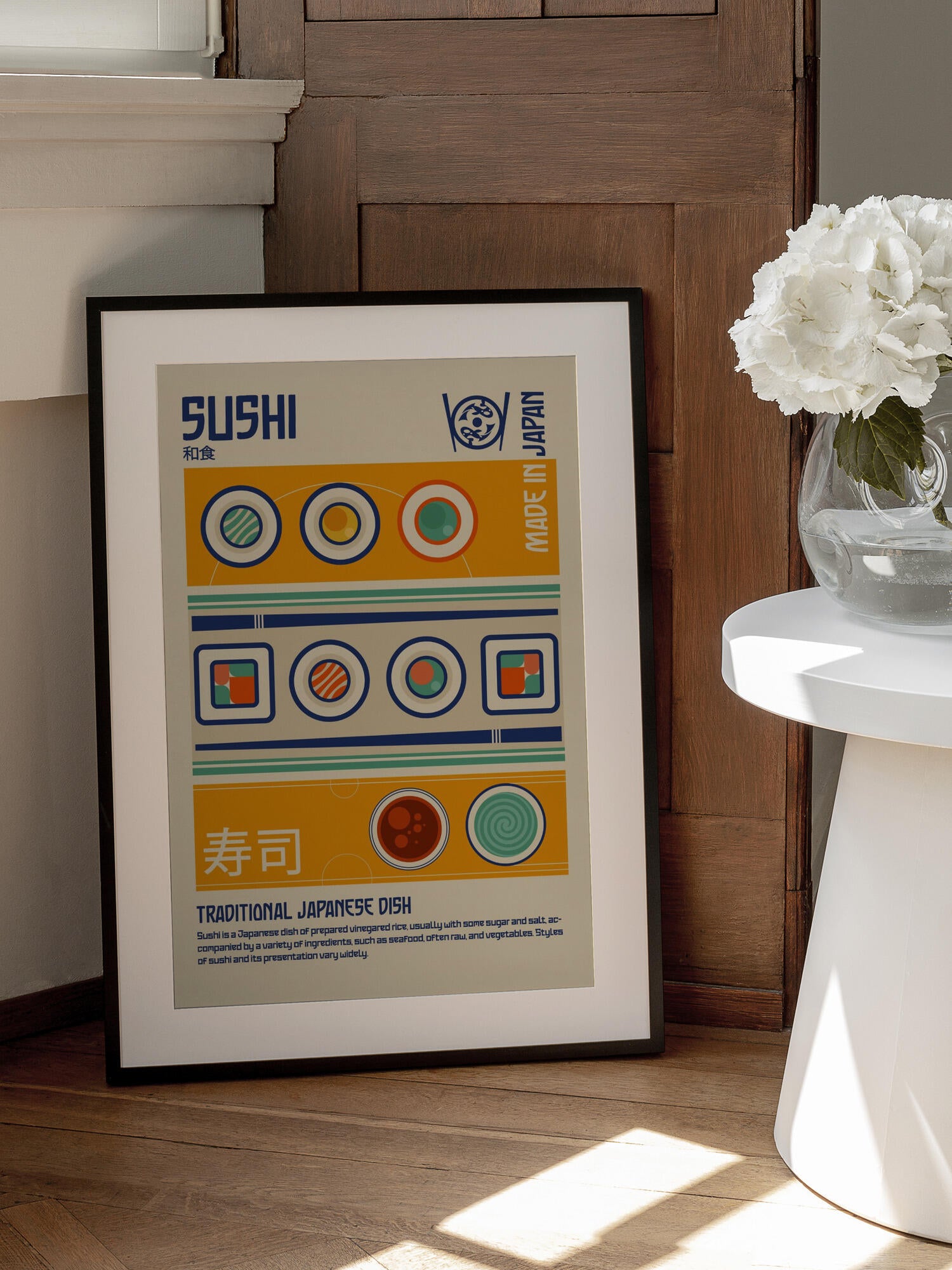Sushi Japanese Food Print