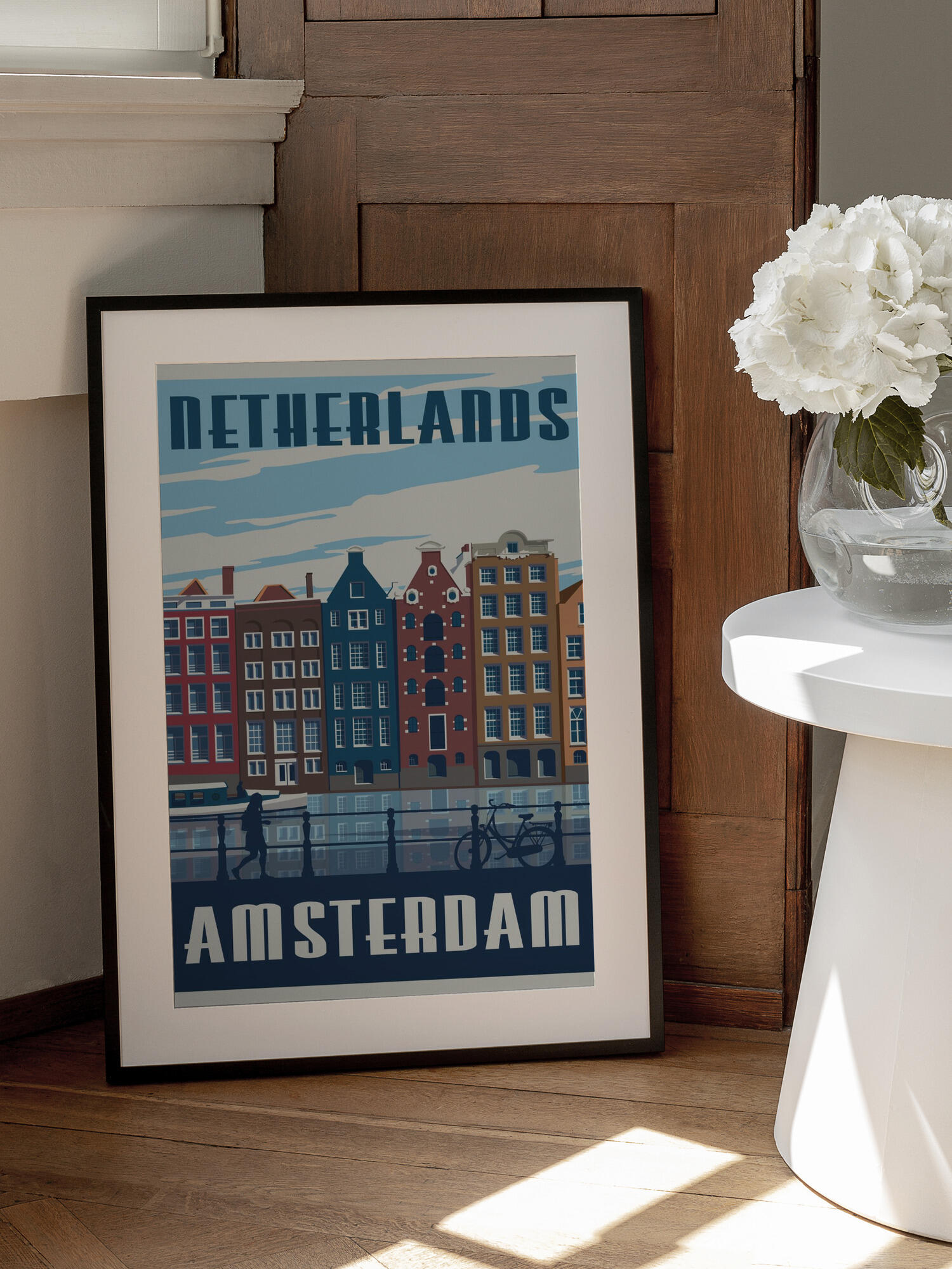 Amsterdam Travel Print