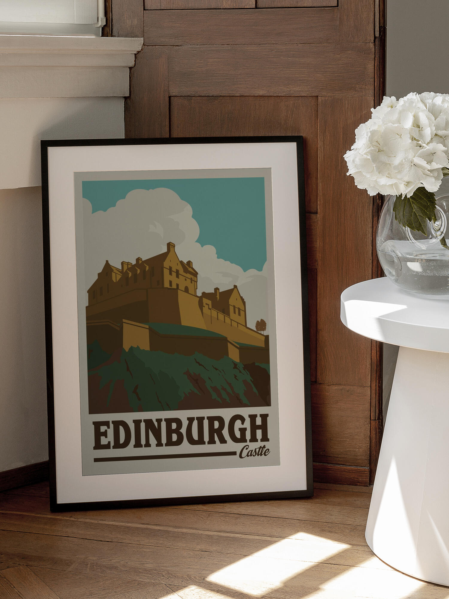 Edinburgh Castle Travel Print